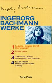 Cover of: Werke in vier Bänden.