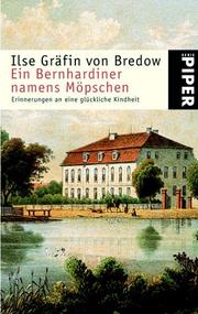 Cover of: Ein Bernhardiner namens Möpschen.