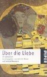 Cover of: Über die Liebe. Ein Symposion.