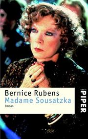 Cover of: Madame Sousatzka. Roman.