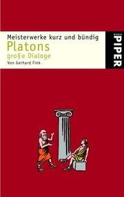 Cover of: Platons große Dialoge.