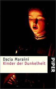 Cover of: Kinder der Dunkelheit.