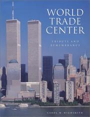 Cover of: World Trade Center: Tribute and Remembrance
