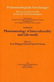 Cover of: Phenomenology of Interculturality and Life-world