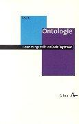 Cover of: Ontologie.