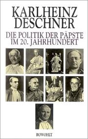 Cover of: Die Politik der Päpste im 20. Jahrhundert.