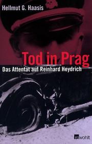 Cover of: Tod in Prag: Das Attentat auf Reinhard Heydrich