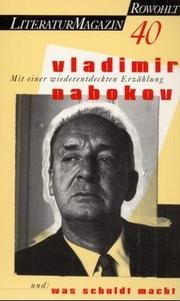 Cover of: Rowohlt Literaturmagazin, H.40, Vladimir Nabokov