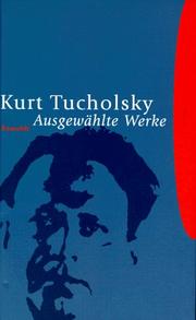 Cover of: Ausgewählte Werke: Bd.1