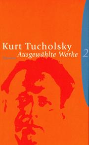 Cover of: Ausgewählte Werke: Bd. 2