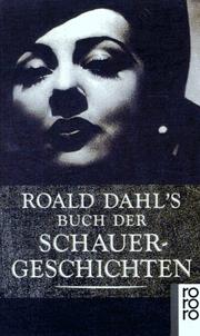 Cover of: Roald Dahl's Buch der Schauergeschichten.
