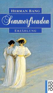 Cover of: Sommerfreuden.