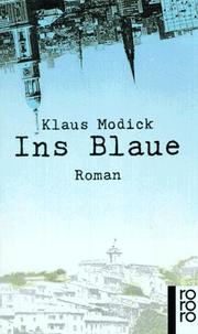 Cover of: Ins Blaue