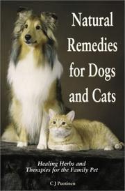 Cover of: Natural Remedies for Dogs and Cats