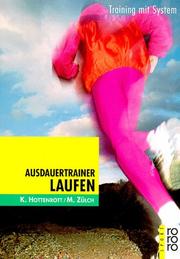Ausdauertrainer Laufen by Kuno Hottenrott, Martin Zülch, Horst Lichte