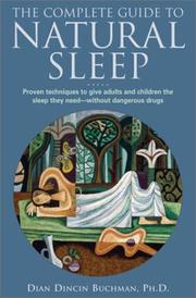 Cover of: Complete Guide to Natural Sleep