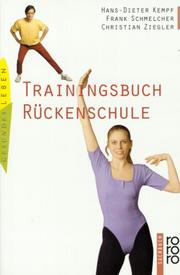 Cover of: Trainingsbuch Rückenschule.
