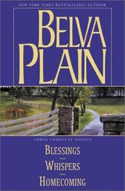 Cover of: Three complete novels by Belva Plain