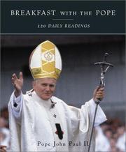 Cover of: Breakfast with the Pope by Pope John Paul II