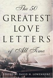 Cover of: The 50 greatest love letters of all time