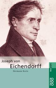 Cover of: Joseph von Eichendorff.