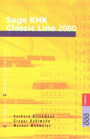 Cover of: Sage KHK Classic Line 2000.
