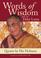 Cover of: Words of Wisdom from the Dalai Lama