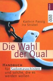 Cover of: Die Wahl der Qual.