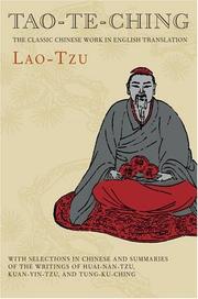 Cover of: Tao-Te-Ching by Laozi