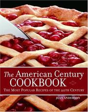Cover of: The American Century Cookbook by Jean Anderson