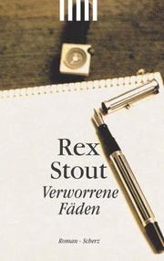 Cover of: Verworrene Fäden. by Rex Stout