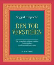 Cover of: Den Tod verstehen.