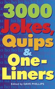 Cover of: 3,000 Jokes, Quips, and One-Liners by Various