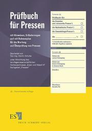 Cover of: Prüfbuch für Pressen.
