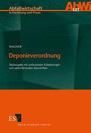Cover of: Deponieverordnung. Textausgabe.