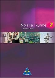Cover of: Sozialkunde, Ausgabe Rheinland-Pfalz, Bd.2