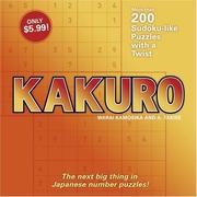 Cover of: Kakuro by Johnny Wong