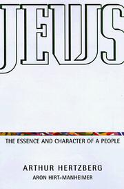 Cover of: Jews by Arthur Hertzberg, Arthur Hertzberg