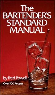 Bartenders Standard Manual by Fred Powell