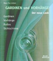 Cover of: Gardinen und Vorhänge. Der neue Look.