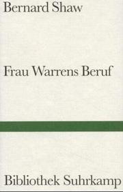 Cover of: Frau Warrens Beruf. Stück in vier Akten. by George Bernard Shaw