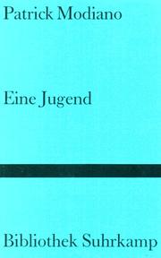 Cover of: Eine Jugend by Patrick Modiano