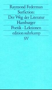 Cover of: Surfiction: Der Weg der Literatur. Hamburger Poetik- Lektionen.