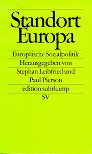 Cover of: Standort Europa.