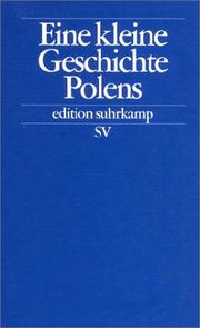 Cover of: Eine kleine Geschichte Polens.