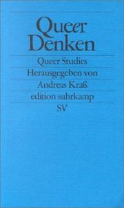 Cover of: Queer denken. Gegen die Ordnung der Sexualität.