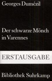 Cover of: Der schwarze Mönch in Varennes.