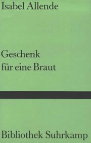 Cover of: Geschenk für eine Braut