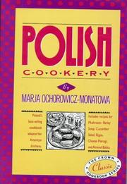 Cover of: Polish Cookery by Marja Ochorowicz
