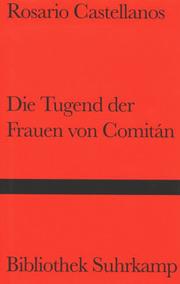 Cover of: Die Tugend der Frauen von Comitan.